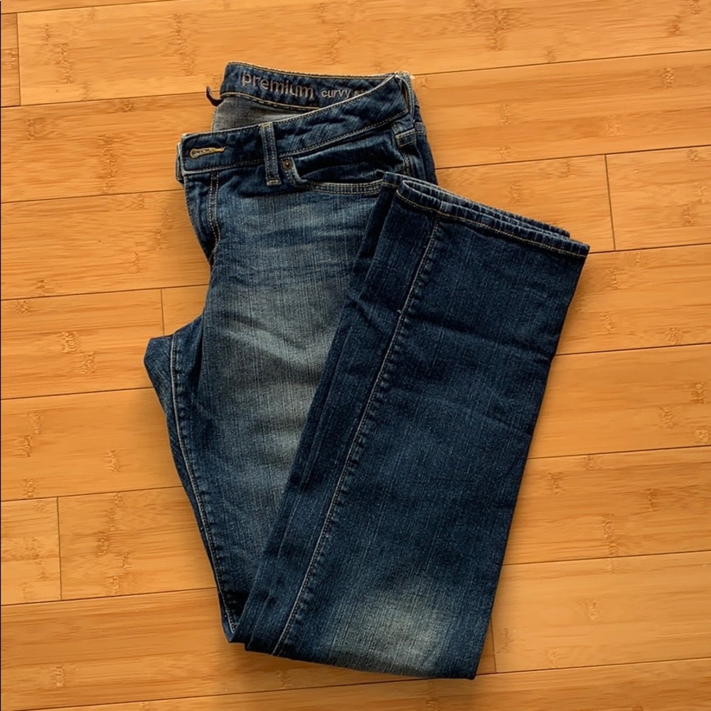 Gap Premium Curvy Straight jeans